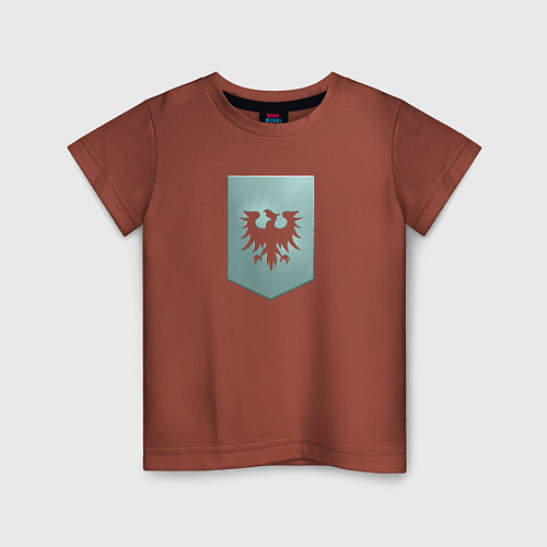 Детская футболка GALLENTE / Кирпичный – фото 1