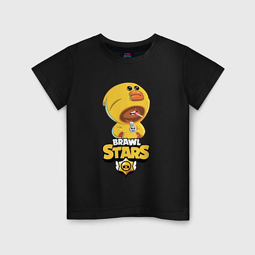 Детская футболка BRAWL STARS SALLY LEON / Черный – фото 1