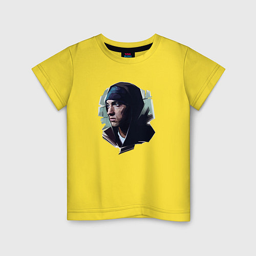 Детская футболка EMINEM / Желтый – фото 1