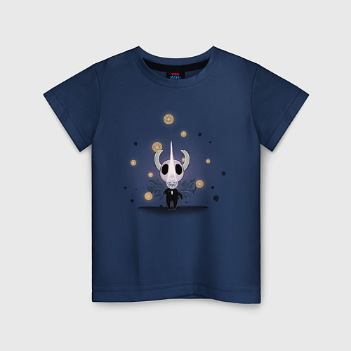 Детская футболка Hollow knight Полый рыцарь / Тёмно-синий – фото 1