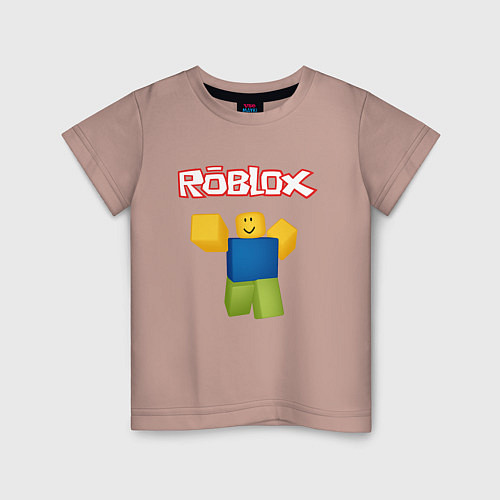 Детская футболка ROBLOX / Пыльно-розовый – фото 1