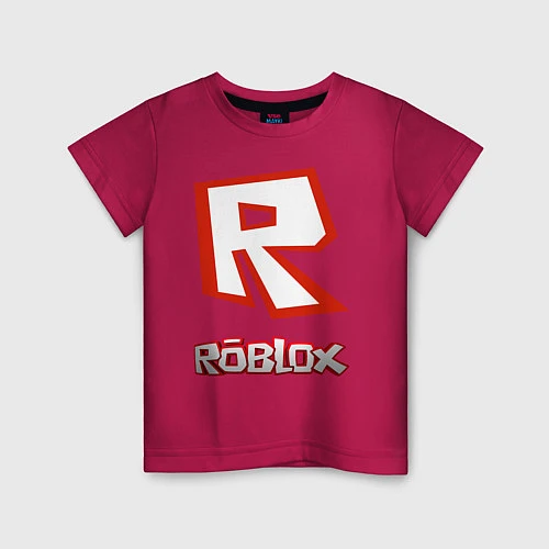 Детская футболка R / Маджента – фото 1