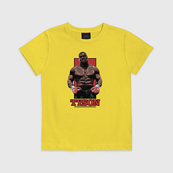 Футболка хлопковая детская Tyson, цвет: желтый
