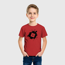 Футболка хлопковая детская ROBLOX, цвет: красный — фото 2