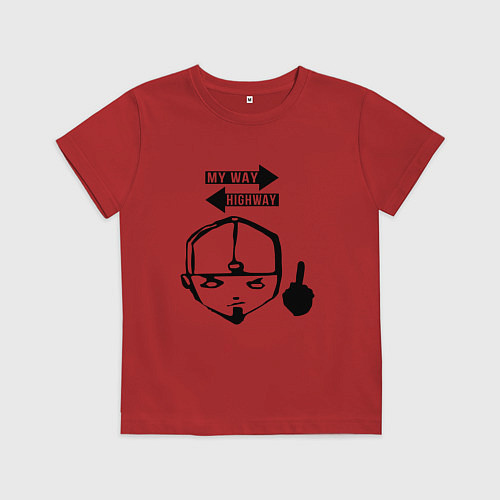 Детская футболка LIMP BIZKIT / Красный – фото 1