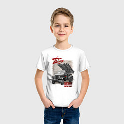Футболка хлопковая детская Великая Победа, цвет: белый — фото 2