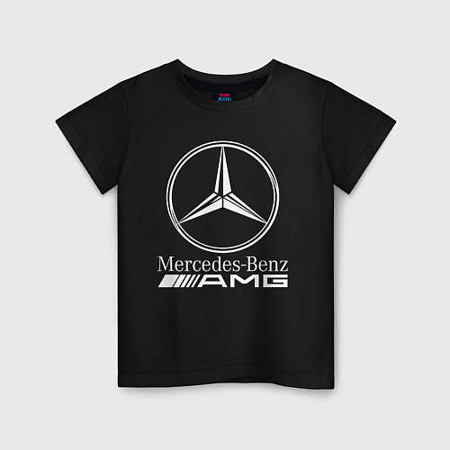 Детская футболка MERCEDES-BENZ AMG / Черный – фото 1