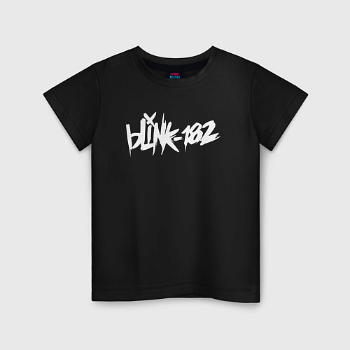 Детская футболка Blink 182 / Черный – фото 1