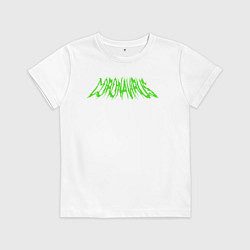 Футболка хлопковая детская Covid-19, цвет: белый