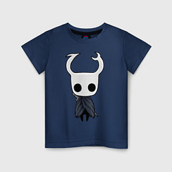 Футболка хлопковая детская Рыцарь Hollow Knight, цвет: тёмно-синий