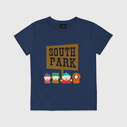 Футболка хлопковая детская South Park, цвет: тёмно-синий