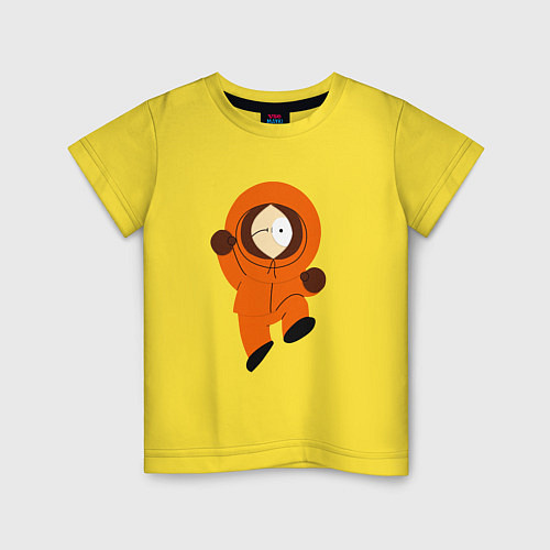 Детская футболка ЮЖНЫЙ ПАРК / Желтый – фото 1