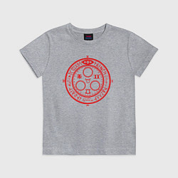 Футболка хлопковая детская SILENT HILL, цвет: меланж