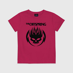 Футболка хлопковая детская THE OFFSPRING, цвет: маджента