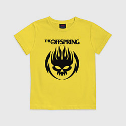 Футболка хлопковая детская THE OFFSPRING, цвет: желтый