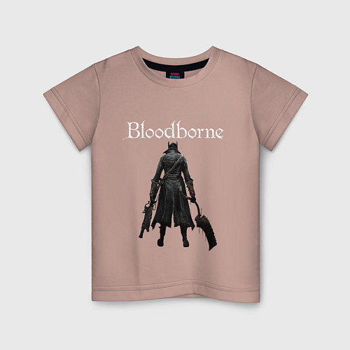 Детская футболка Bloodborne / Пыльно-розовый – фото 1