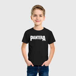Футболка хлопковая детская PANTERA, цвет: черный — фото 2