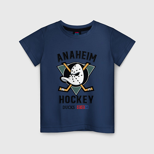 Детская футболка ANAHEIM DUCKS / Тёмно-синий – фото 1