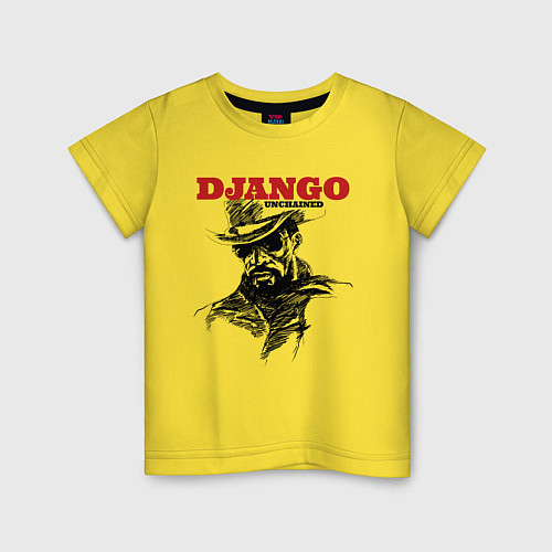 Детская футболка Django / Желтый – фото 1