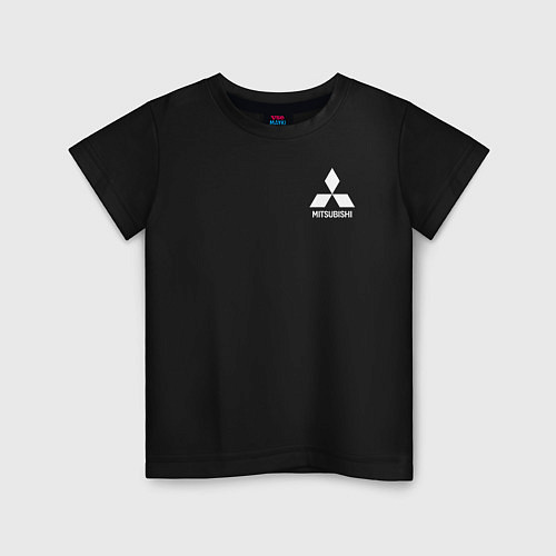 Детская футболка MITSUBISHI / Черный – фото 1