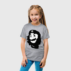 Футболка хлопковая детская Che Mario, цвет: меланж — фото 2