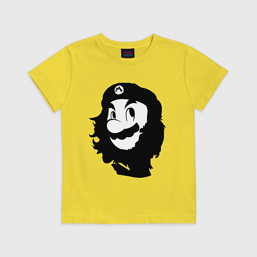 Детская футболка Che Mario / Желтый – фото 1