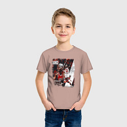 Футболка хлопковая детская ПОСЛЕДНИЙ ТАНЕЦ, цвет: пыльно-розовый — фото 2