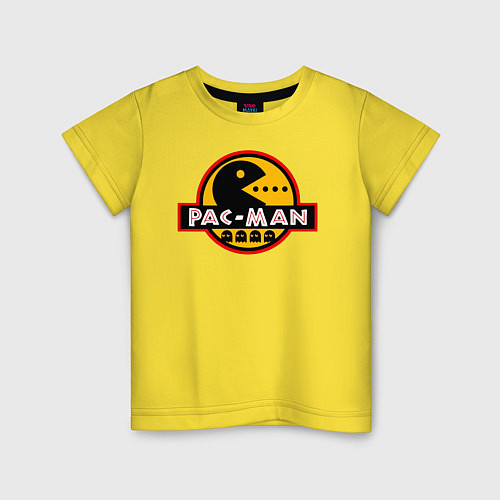 Детская футболка PAC-MAN / Желтый – фото 1