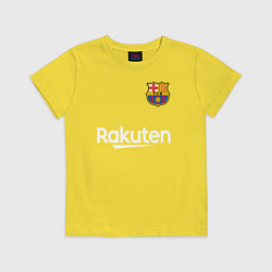 Футболка хлопковая детская BARCELONA, цвет: желтый