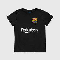 Футболка хлопковая детская BARCELONA, цвет: черный