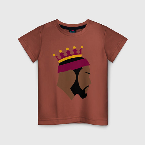 Детская футболка LeBron / Кирпичный – фото 1