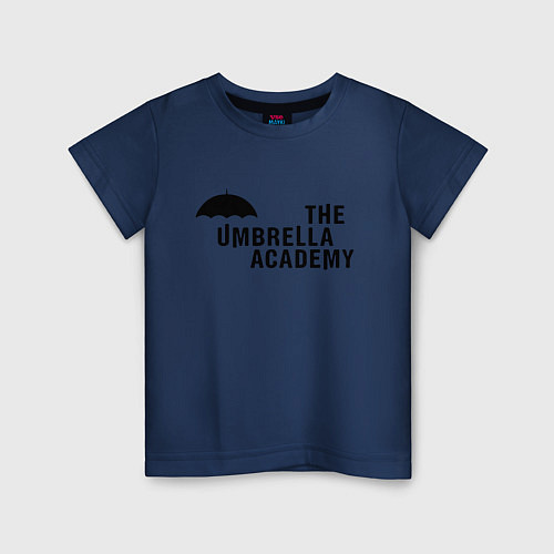 Детская футболка Umbrella Academy / Тёмно-синий – фото 1
