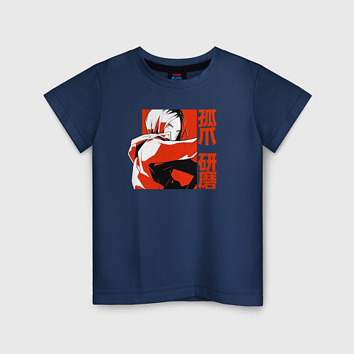 Детская футболка Кенма Козуме / Тёмно-синий – фото 1