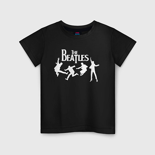 Детская футболка The Beatles / Черный – фото 1