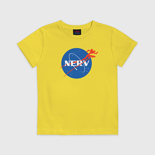 Детская футболка Nerv / Желтый – фото 1