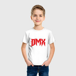 Футболка хлопковая детская DMX Power, цвет: белый — фото 2
