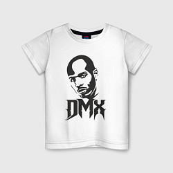 Футболка хлопковая детская DMX - Легенда, цвет: белый