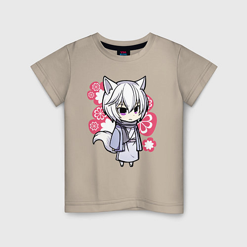 Детская футболка Chibi Tomoe / Миндальный – фото 1