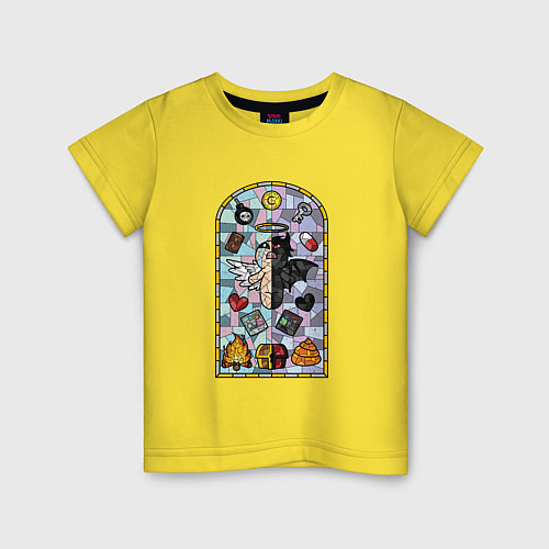 Детская футболка Фреска Исаак / Желтый – фото 1