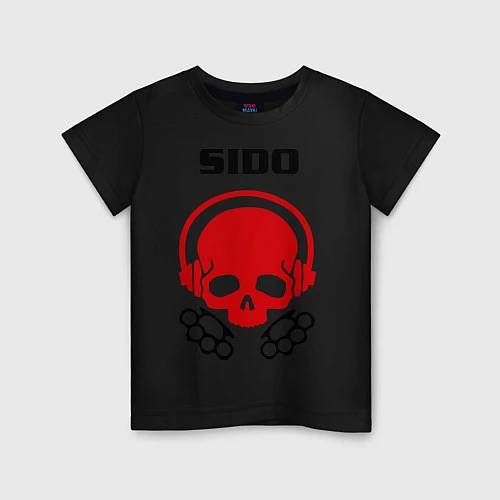 Детская футболка Sido / Черный – фото 1