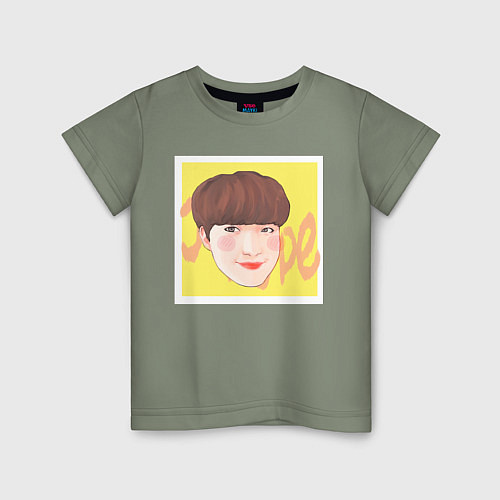 Детская футболка Jung Hoseok / Авокадо – фото 1