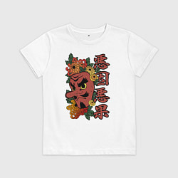 Футболка хлопковая детская Зло порождает зло, цвет: белый