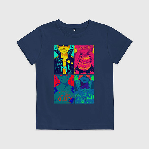 Детская футболка Gurren Lagann posters / Тёмно-синий – фото 1