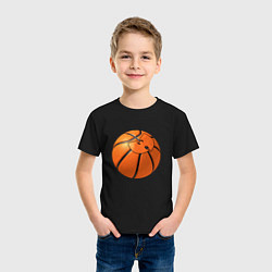 Футболка хлопковая детская Basketball Wu-Tang, цвет: черный — фото 2
