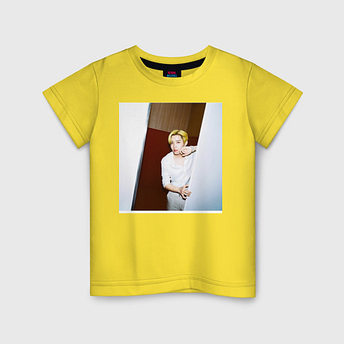 Детская футболка J-HOPE BTS / Желтый – фото 1