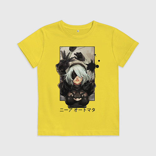 Детская футболка Nier / Желтый – фото 1