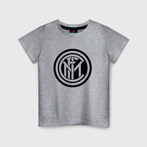 Детская футболка INTERNATIONAL INTER MILAN / Меланж – фото 1