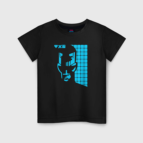 Детская футболка Love Death And Robots Zima Blue / Черный – фото 1