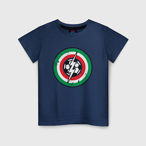 Детская футболка Italy Power / Тёмно-синий – фото 1