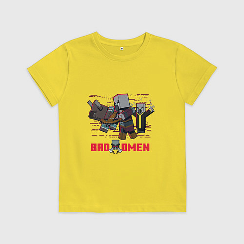 Детская футболка Плохое предзнаменование / Желтый – фото 1